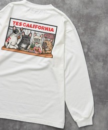 TES CALIFORNIA PIZZA DINER LONG SLEEVE T-SHIRT / ロンT