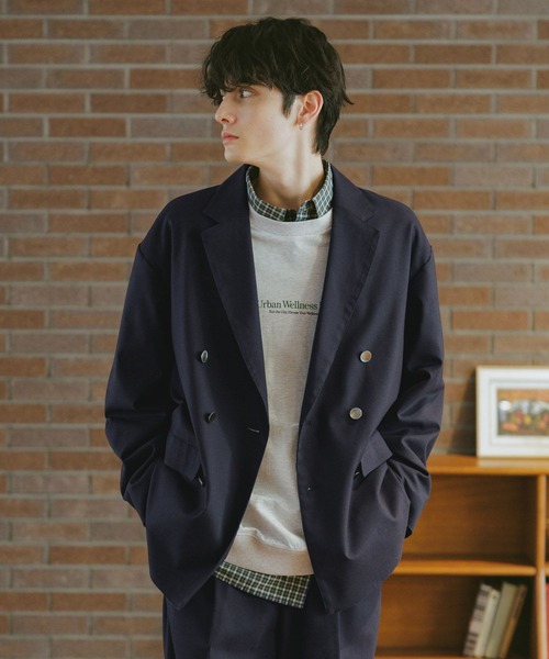 セール】TW/ダブルテーラードジャケット【セットアップ対応