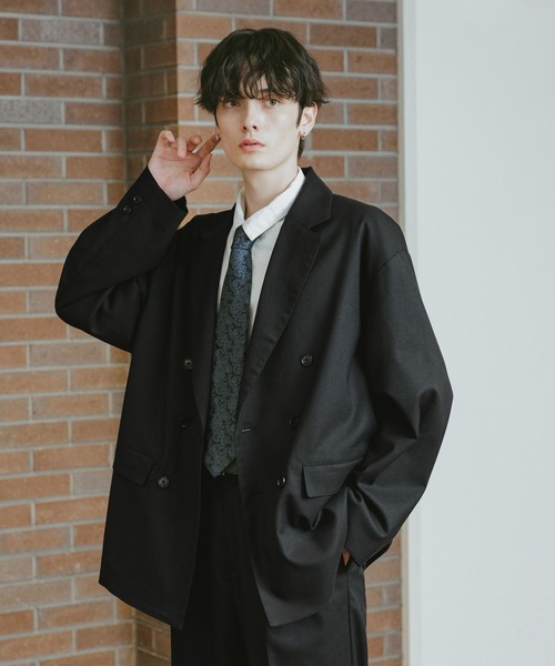 セール】TW/ダブルテーラードジャケット【セットアップ対応