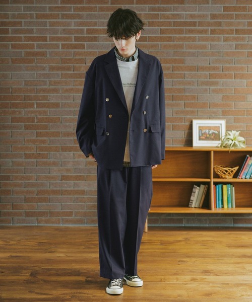 セール】TW/ダブルテーラードジャケット【セットアップ対応