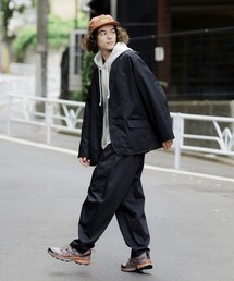 FREAK'S STORE(t[NXXgA)̌WJ Relax Fit bNXtBbg cC ZbgAbv / e[[hWPbg / Chpc(e[[hWPbg)