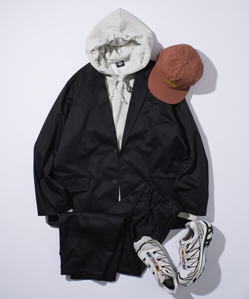 セール】限定展開 Relax Fit リラックスフィット ツイル セットアップ