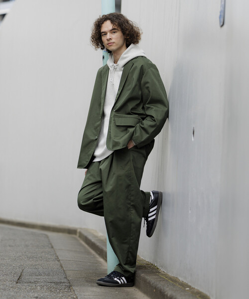 限定展開 Relax Fit リラックスフィット ツイル セットアップ