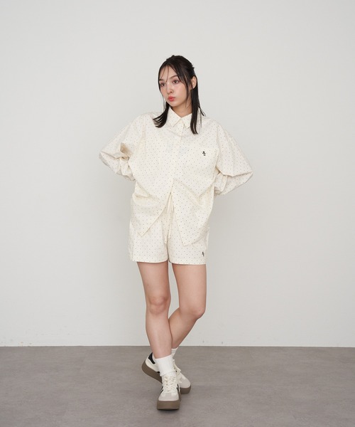 RAY CASSIN(レイカズン)の「【セットアップ対応】胸刺繍ルーズシャツ(シャツ/ブラウス・レディース・アイボリー/ピンク系その他2/ブルー系その他2・FREE)」の19枚目の写真