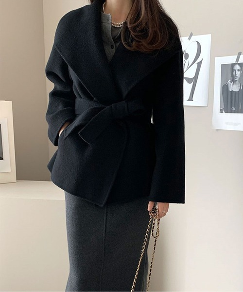 ♡お値下げ♡バーバリーショートコート（ベルスリーブ七分袖） バーバリーショートコート（ベルスリーブ七分袖）