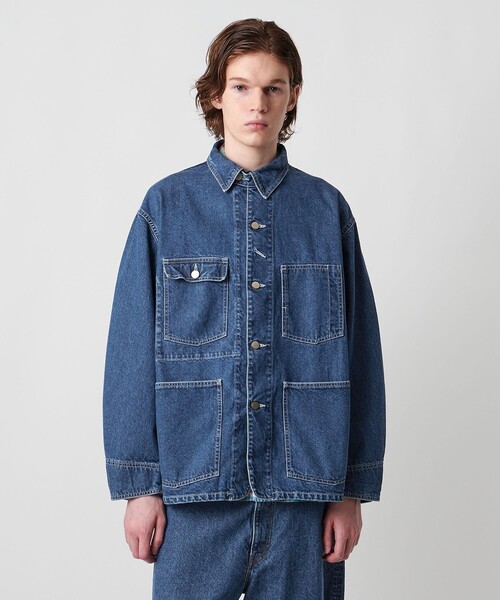 (新品) カバーオール Denim Chore Jacket 2025 新品) カバーオール Denim Chore Jacket 2025 新品