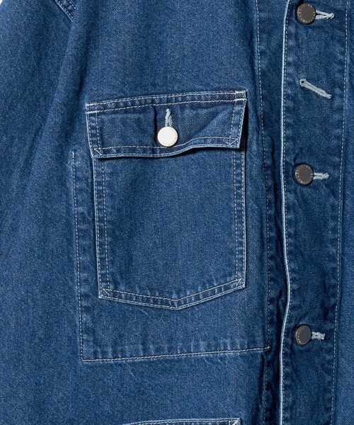 50s chore jacket カバーオール UNITED ARROWS & SONS＞ DENIM CHORE COAT 25AW/カバーオール