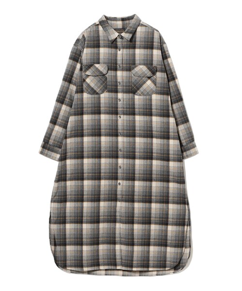 極美品 PENDLETON シャツワンピース 長袖 ロング レディース PENDLETON / シャツ ワンピース（シャツワンピース）｜PENDLETON