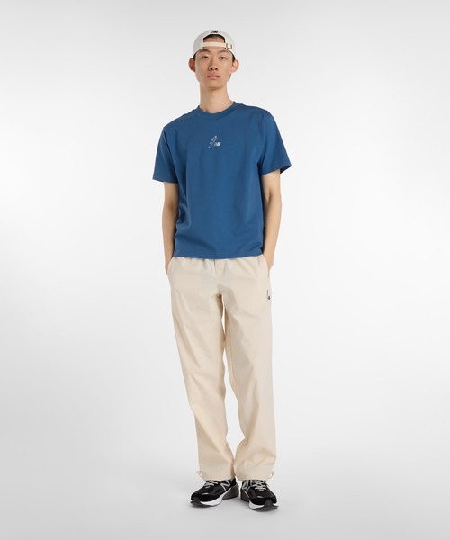 NEW BALANCE(ニューバランス)の「大谷翔平 ヘビーウェイトコットンショートスリーブTシャツ(Tシャツ/カットソー・メンズ・インディゴブルー・SMALL/MEDIUM/X-LARGE/XX-LARGE/LARGE)」の7枚目の写真