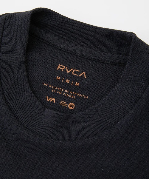 RVCA（ルーカ）の「【RVCA/ルーカ】24AW PALM TREE LEAF BOX L/バックプリント長袖ロンT（Tシャツ/カットソー・レディース・ブラック/ホワイト・MEDIUM）」の10枚目の写真