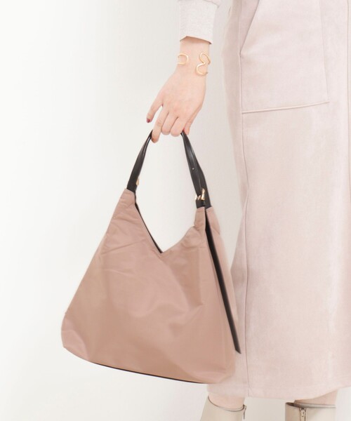 MICO COULIER（ミコクリエ）の「バックルハンドルトートバッグ（トートバッグ・レディース・グレイッシュベージュ/ブラック・FREE）」の12枚目の写真