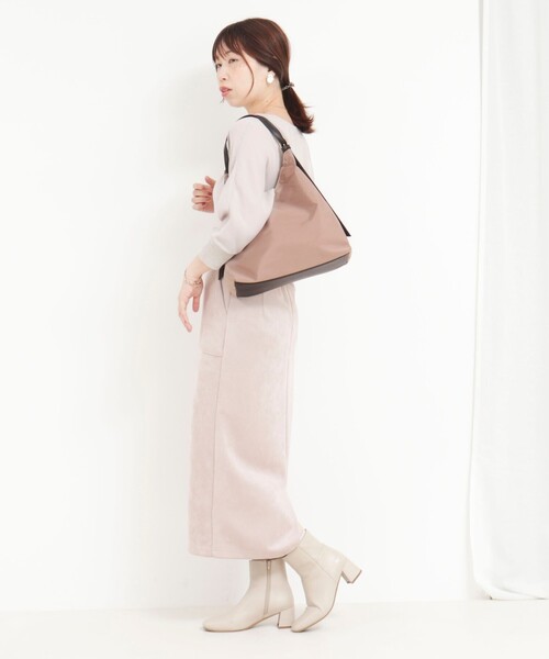 MICO COULIER（ミコクリエ）の「バックルハンドルトートバッグ（トートバッグ・レディース・グレイッシュベージュ/ブラック・FREE）」の16枚目の写真