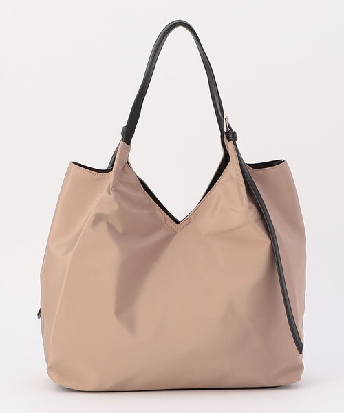 MICO COULIER（ミコクリエ）の「バックルハンドルトートバッグ（トートバッグ・レディース・グレイッシュベージュ/ブラック・FREE）」の9枚目の写真