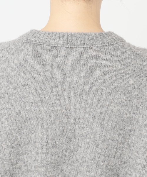 journal standard L'essage（ジャーナルスタンダードレサージュ）の「《追加2》TWINKLEクルーネックプルオーバー（ニット/セーター・レディース・オレンジ系その他/グレー/パープル系その他・FREE）」の6枚目の写真