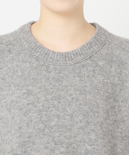 journal standard L'essage（ジャーナルスタンダードレサージュ）の「《追加2》TWINKLEクルーネックプルオーバー（ニット/セーター・レディース・オレンジ系その他/グレー/パープル系その他・FREE）」の7枚目の写真