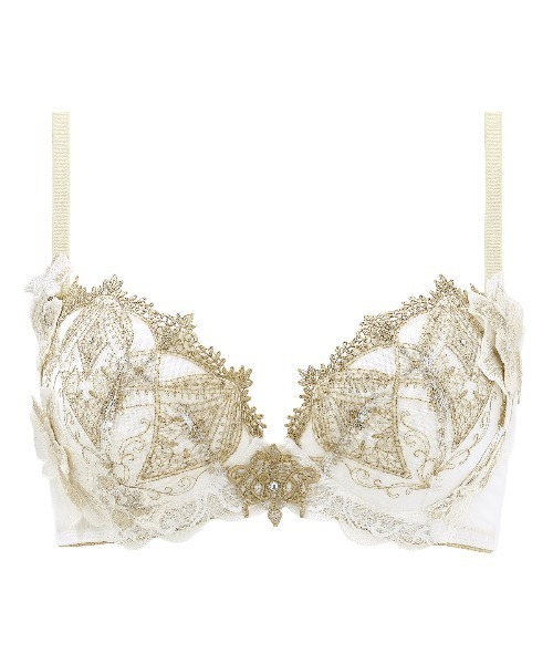 HIMICO（ヒミコ）の「ヒミコ 030シリーズ ブラジャー B~F（ブラジャー・レディース・オフホワイト/ブラック/ロイヤルブルー・B70/B75/C65/C75/C80/D80/E80/F80/B65/C70/D65/D70/D75/E65/F75/F70/F65/E75/E70）」の2枚目の写真