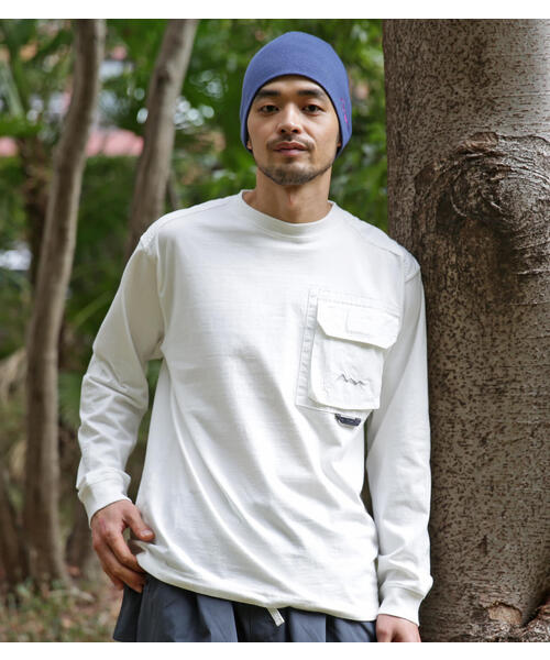 MANASTASH(マナスタッシュ)の「MANASTASH/マナスタッシュ/ARMOR L/S TOP(Tシャツ/カットソー・メンズ・ホワイト/その他3/ブラック・L/M/S/XL)」の2枚目の写真