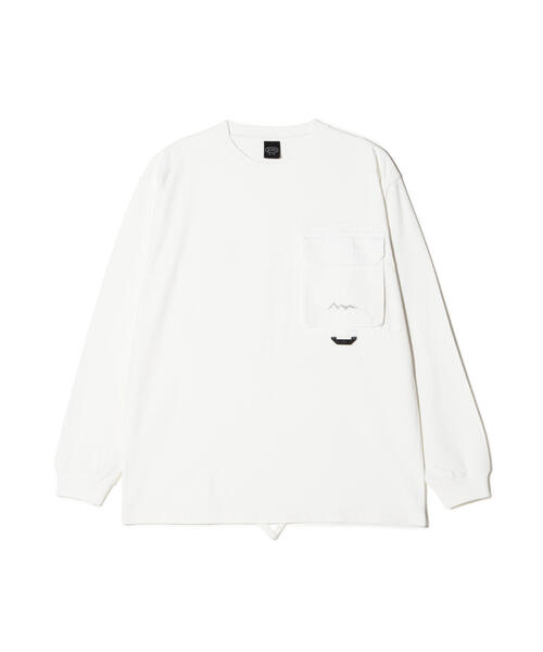 MANASTASH(マナスタッシュ)の「MANASTASH/マナスタッシュ/ARMOR L/S TOP(Tシャツ/カットソー・メンズ・ホワイト/その他3/ブラック・L/M/S/XL)」の7枚目の写真