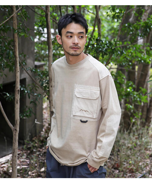 MANASTASH(マナスタッシュ)の「MANASTASH/マナスタッシュ/ARMOR L/S TOP(Tシャツ/カットソー・メンズ・ホワイト/その他3/ブラック・L/M/S/XL)」の11枚目の写真