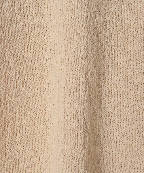 AKTE(アクテ)の「スラブヤーンニットプルオーバー(ニット/セーター・レディース・ベージュ/ネイビー・FREE)」の20枚目の写真