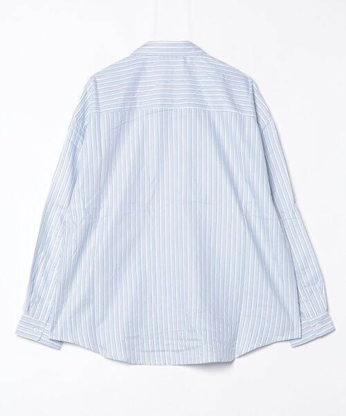 ADAM PATEK(アダムパテック)の「【ADAMPATEK/アダムパテック】James Fabric anarchy shirt アナーキーシャツ(シャツ/ブラウス・メンズ・グリーン/ブルー・1/2)」の12枚目の写真