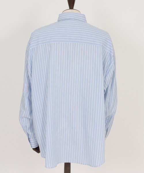 ADAM PATEK(アダムパテック)の「【ADAMPATEK/アダムパテック】James Fabric anarchy shirt アナーキーシャツ(シャツ/ブラウス・メンズ・グリーン/ブルー・1/2)」の15枚目の写真