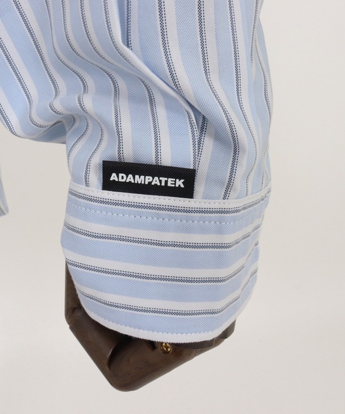 ADAM PATEK(アダムパテック)の「【ADAMPATEK/アダムパテック】James Fabric anarchy shirt アナーキーシャツ(シャツ/ブラウス・メンズ・グリーン/ブルー・1/2)」の8枚目の写真