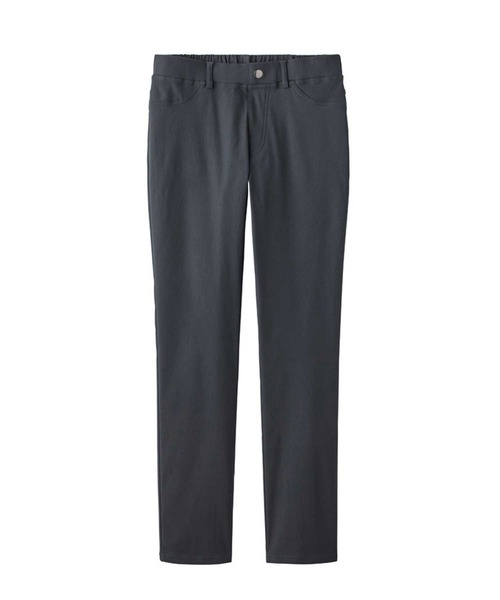 Tuche(トゥシェ)の「Tuche/トゥシェ ストレートパンツ レーヨン混裏起毛 ストレッチ(その他パンツ・レディース・ブラック/オフホワイト/チャコールグレー/ダークネイビー・MEDIUM/LARGE/X-LARGE)」の4枚目の写真