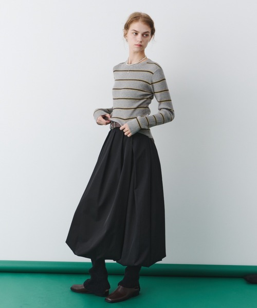 セール】タックバルーンロングスカート（スカート）｜bita