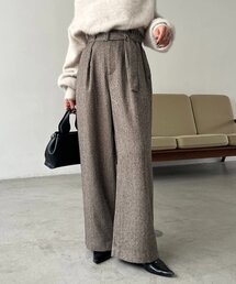 CAPRICIEUX LE'MAGE（カプリシューレマージュ）の「〈C.L〉ベルトSETネップパンツ（その他パンツ）」