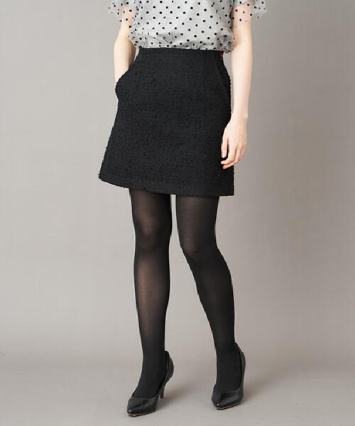 DRESSTERIOR（ドレステリア）の「【otonaMUSE 11月号掲載/セットアップ可】ブッチャーツイードミニスカート（スカート・レディース・ブラック・34/36/38/40）」の9枚目の写真