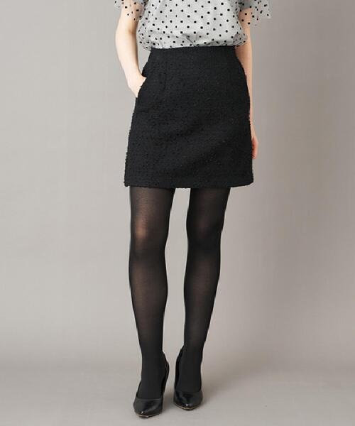 DRESSTERIOR（ドレステリア）の「【otonaMUSE 11月号掲載/セットアップ可】ブッチャーツイードミニスカート（スカート・レディース・ブラック・34/36/38/40）」の10枚目の写真