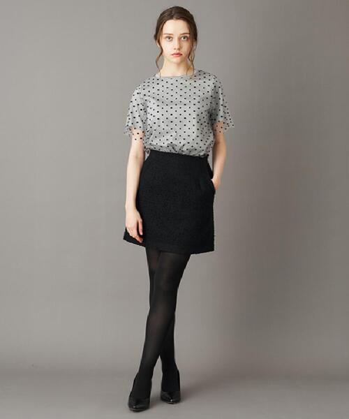 DRESSTERIOR（ドレステリア）の「【otonaMUSE 11月号掲載/セットアップ可】ブッチャーツイードミニスカート（スカート・レディース・ブラック・34/36/38/40）」の11枚目の写真