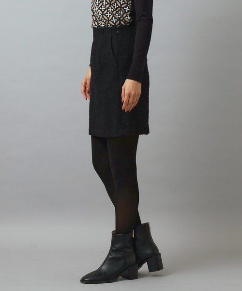 DRESSTERIOR（ドレステリア）の「【otonaMUSE 11月号掲載/セットアップ可】ブッチャーツイードミニスカート（スカート・レディース・ブラック・34/36/38/40）」の16枚目の写真