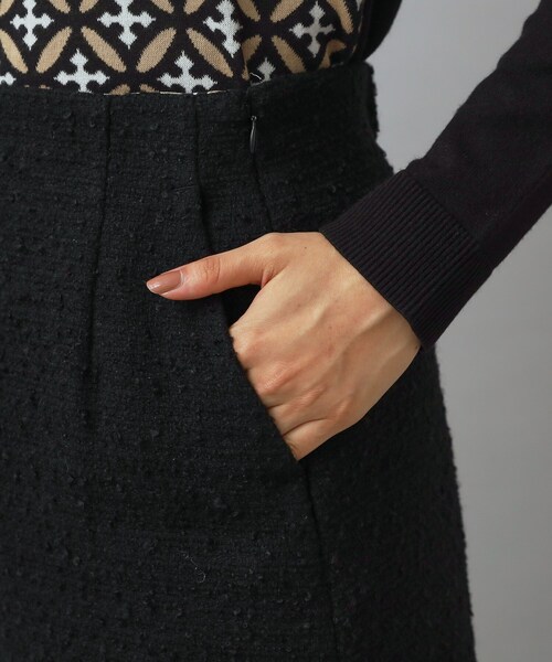 DRESSTERIOR（ドレステリア）の「【otonaMUSE 11月号掲載/セットアップ可】ブッチャーツイードミニスカート（スカート・レディース・ブラック・34/36/38/40）」の19枚目の写真