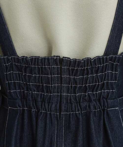 THE SHOP TK （ザ ショップ ティーケー ）の「シーズンレスで着られる デニムステッチジャンスカ（ワンピース・レディース・ブラック/ネイビー・11/13/12）」の13枚目の写真