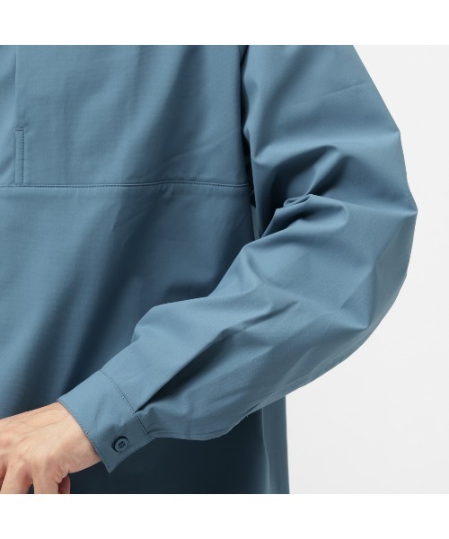 NEW BALANCE（ニューバランス）の「【アルペン限定】 ニューバランス New Balance THE CITY ウーブンロングスリーブシャツ（シャツ/ブラウス・メンズ・ブラック/ブルー・S/M/L/LL）」の6枚目の写真