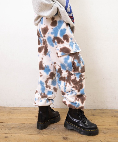 RNA(アールエヌエー)の「R4277 エフェクトダイカーゴスウェットパンツ(その他パンツ・レディース・ピンク/ブルー・MEDIUM)」の3枚目の写真