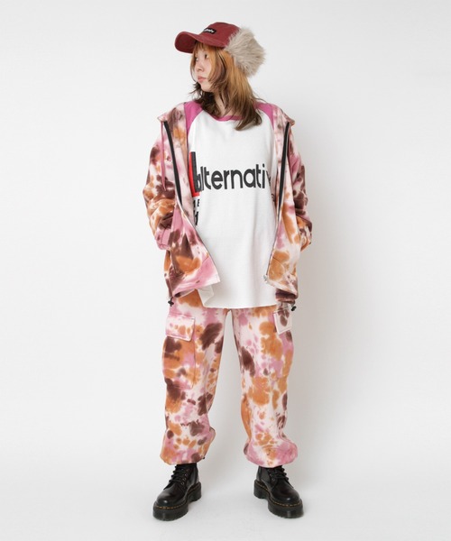 RNA(アールエヌエー)の「R4277 エフェクトダイカーゴスウェットパンツ(その他パンツ・レディース・ピンク/ブルー・MEDIUM)」の14枚目の写真
