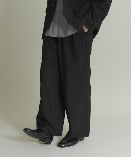 SENSE OF PLACE by URBAN RESEARCH（センスオブプレイスバイアーバンリサーチ）の「コンフォートストレートスラックス（その他パンツ・メンズ・ブラック/ブラウン・MEDIUM/LARGE）」の13枚目の写真