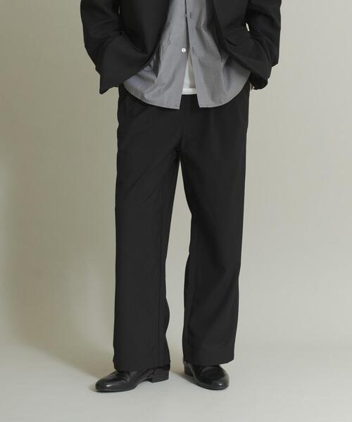 SENSE OF PLACE by URBAN RESEARCH（センスオブプレイスバイアーバンリサーチ）の「コンフォートストレートスラックス（その他パンツ・メンズ・ブラック/ブラウン・MEDIUM/LARGE）」の14枚目の写真