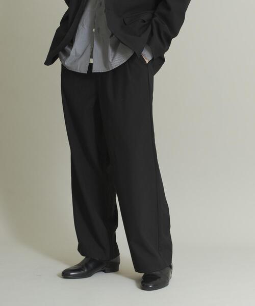 SENSE OF PLACE by URBAN RESEARCH（センスオブプレイスバイアーバンリサーチ）の「コンフォートストレートスラックス（その他パンツ・メンズ・ブラック/ブラウン・MEDIUM/LARGE）」の19枚目の写真