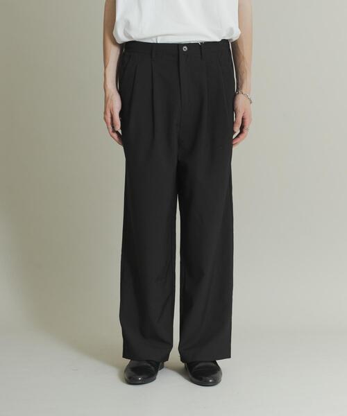 SENSE OF PLACE by URBAN RESEARCH（センスオブプレイスバイアーバンリサーチ）の「コンフォートストレートスラックス（その他パンツ・メンズ・ブラック/ブラウン・MEDIUM/LARGE）」の22枚目の写真