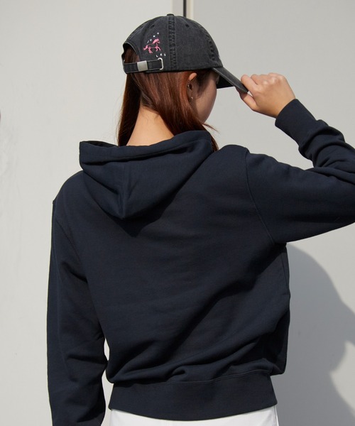 Champion(チャンピオン)の「Champion/チャンピオン HOODED SWEATSHIRT コットン ワンポイントロゴ フーディー 2026秋冬 秋服(パーカー・メンズ・ネイビー/チョコ/ブラック/ホワイト/ライトブラウン/グレー・XL/L/M)」の14枚目の写真