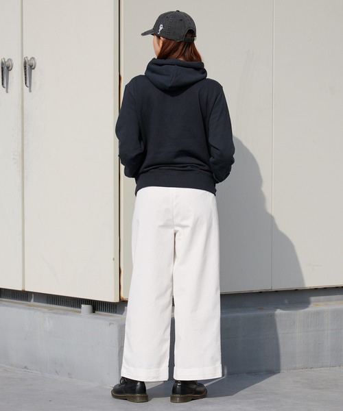 Champion(チャンピオン)の「Champion/チャンピオン HOODED SWEATSHIRT コットン ワンポイントロゴ フーディー 2026秋冬 秋服(パーカー・メンズ・ネイビー/チョコ/ブラック/ホワイト/ライトブラウン/グレー・XL/L/M)」の16枚目の写真