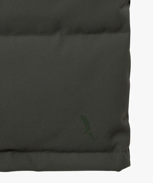 AIGLE(エーグル)の「撥水 スタンドカラージップ キルティングベスト(ダウンベスト・メンズ・モスグリーン・S/M/L/XL)」の15枚目の写真