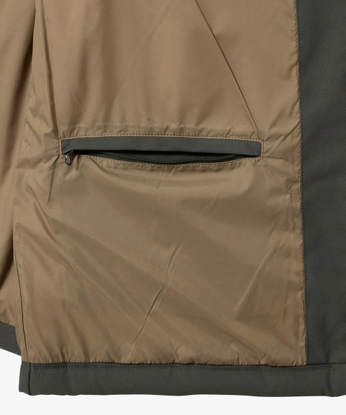 AIGLE(エーグル)の「撥水 スタンドカラージップ キルティングベスト(ダウンベスト・メンズ・モスグリーン・S/M/L/XL)」の16枚目の写真