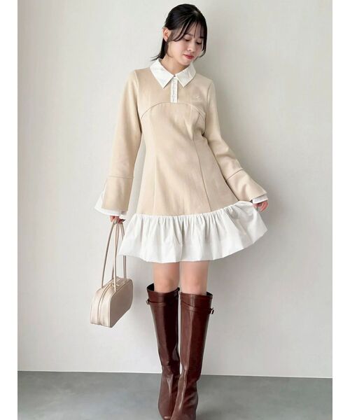 セール】【WEB限定】ポロバルーンスソミニワンピース（ワンピース