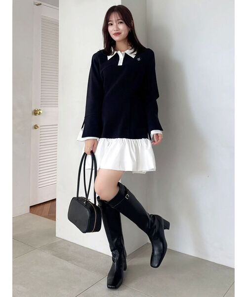 セール】【WEB限定】ポロバルーンスソミニワンピース（ワンピース