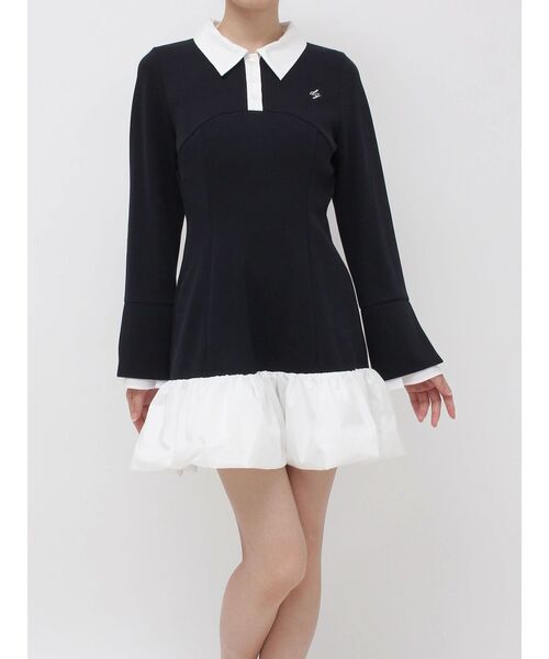 bubbles ポロバルーンワンピース ワンピース bubbles ポロバルーンワンピース ワンピース BUBBLES】ポロバルーン